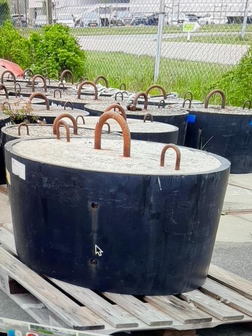 beton poeren, betonblokken, contra gewicht tenten/luifels, Tuin en Terras, Tegels en Klinkers, Gebruikt, Overige typen, Beton