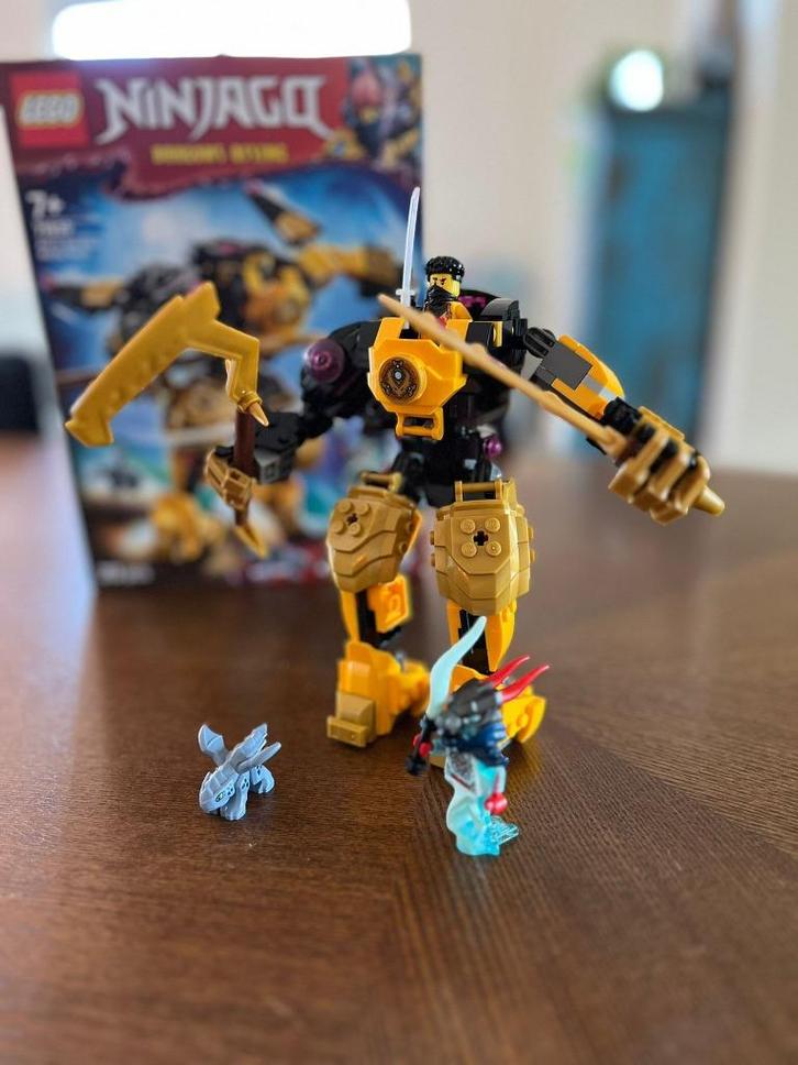 LEGO Ninjago: Dragons Rising - Arin's spinjitzu battle mech, Kinderen en Baby's, Speelgoed | Duplo en Lego, Nieuw, Lego, Complete set