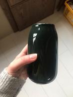 Donkergroene kleine vaas (Hema), Huis en Inrichting, Woonaccessoires | Vazen, Verzenden, Zo goed als nieuw, Glas, Minder dan 50 cm