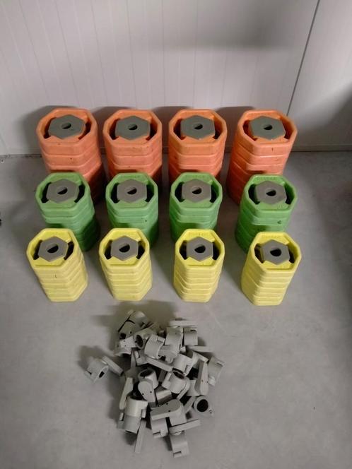 Reebok body pump set, Sport en Fitness, Fitnessmaterialen, Zo goed als nieuw, Halterset, Armen, Benen, Borst, Buik, Rug, Ophalen