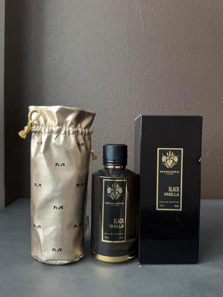 Mancera Black Vanilla, Sieraden, Tassen en Uiterlijk, Uiterlijk | Parfum, Zo goed als nieuw, Ophalen of Verzenden