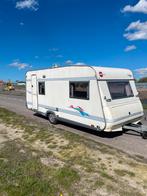 Burstner Amara 4722 Bjaar 1997 met Langs Bedden en Voortent, Caravans en Kamperen, Caravans, Treinzit, 6 tot 7 meter, 1000 - 1250 kg