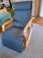 Donkergrijze Schommelstoel, Huis en Inrichting, Fauteuils, Ophalen, Hout, Zo goed als nieuw, 50 tot 75 cm