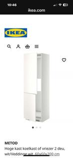 Gezocht inbouwkast voor koelvriescombinatie, Huis en Inrichting, Wit, 150 tot 200 cm, 50 tot 75 cm, 50 tot 100 cm