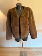 Mooi Maicazz Jasje in Bont Optiek - Maat L, Kleding | Dames, Jassen | Zomer, Ophalen of Verzenden, Nieuw, Maat 42/44 (L), Bruin