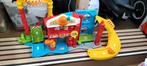 VTech toet toet brandweerkazerne, vliegveld, race en looping, Kinderen en Baby's, Speelgoed | Vtech, Ophalen, Zo goed als nieuw