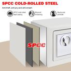 Digitale Kluis met Alarmsysteem - Elektronische Kluis, Niet ingevuld, Verzenden, Niet ingevuld, Nieuw