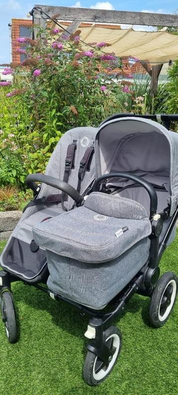 Bugaboo donkey 2 + regenhoezen en zijtas beschikbaar voor biedingen