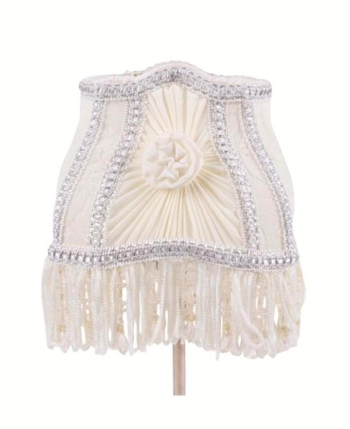 Baroque klem kapjes 45.00 p.s nog 4 stuks, Huis en Inrichting, Lampen | Lampenkappen, Zo goed als nieuw, Minder dan 25 cm, Rechthoekig