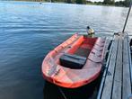 Polyester fun yak boot met trailer en honda 6 pk 4 takt, Ophalen of Verzenden