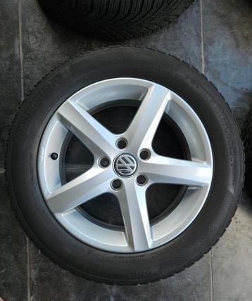 Volkswagen Aspen 16 inch OEM velgen incl winterbanden beschikbaar voor biedingen