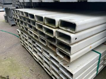 Kokerprofielen 120x50mm | Lengte: 4380 mm | Wit gecoat beschikbaar voor biedingen