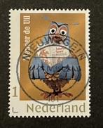 persoonlijke postzegel Meneer de Uil, Na 1940, Verzenden, Gestempeld