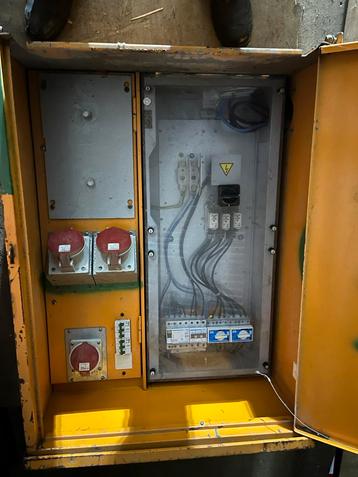 Bouw stroom meterkast Merz bouwstroomkast 400/230v 125 Amp beschikbaar voor biedingen
