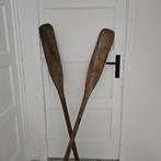 Brocante antieke  houten peddels, Antiek en Kunst, Ophalen