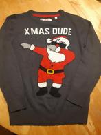 Kerst trui  X mas dude, Kinderen en Baby's, Kinderkleding | Maat 134, Ophalen of Verzenden, Zo goed als nieuw, Jongen of Meisje