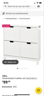 IKEA Ställ schoenenkast - Zo goed als nieuw!, Huis en Inrichting, Ophalen of Verzenden, Zo goed als nieuw