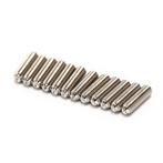 (12pcs) brugzadel hoogte aanpassing schroeven zwart, chrome, Moku Custom Guitars, Nieuw, 4613CB, Ophalen of Verzenden