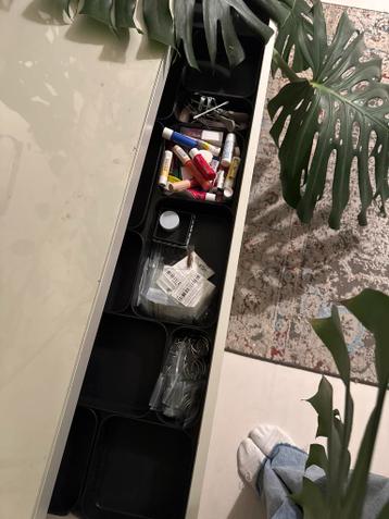 Ikea Malm kaptafel met ladebakjes - afbeelding 2