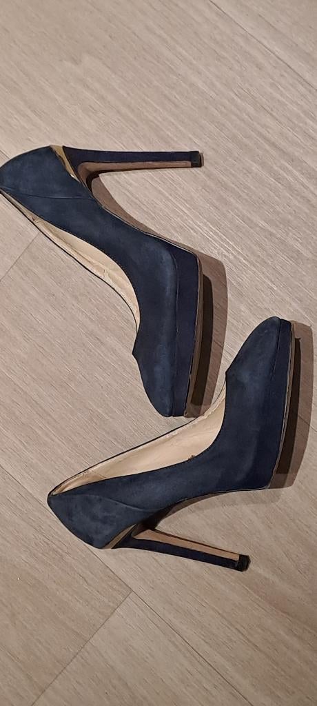 Blauwe zara pumps hoge hak, Zara, Schoenen met hoge hakken, Gedragen, Verzenden