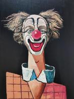 Theo Stiphout (1913-2002) -  Clown (1965), Antiek en Kunst, Kunst | Schilderijen | Klassiek, Ophalen of Verzenden
