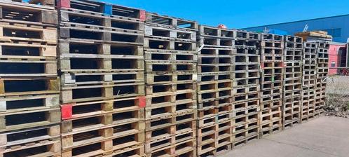 Houten pallets 100x120  100x80  60x80cm afhaling per stapel, Doe-het-zelf en Verbouw, Hout en Planken, Zo goed als nieuw, Pallet