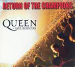 QUEEN + PAUL RODGERS 2 CD + DVD RETURN OF THE CHAMPIONS, Ophalen of Verzenden, 1980 tot 2000, Gebruikt