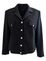 Escada vest L, Blauw, Maat 42/44 (L), Ophalen of Verzenden, Zo goed als nieuw