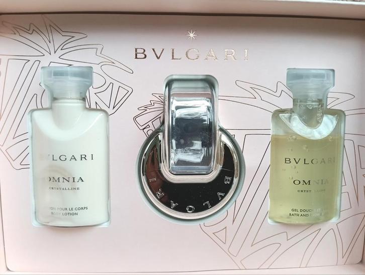 Bvlgari Omnia Crystalline Set - Zeldzame Formule!, Sieraden, Tassen en Uiterlijk, Uiterlijk | Parfum, Nieuw, Ophalen of Verzenden