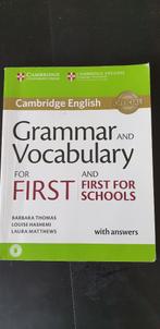 Cambridge English Grammar and Vocabulary with answers, Boeken, Studieboeken en Cursussen, HBO, Alpha, Barbara Thomas e.a., Ophalen