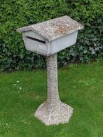 brievenbus vintage kiezelsteen beton, Tuin en Terras, Brievenbussen, Ophalen, Gebruikt, Overige materialen, Staande brievenbus