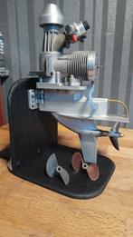 Rc outboard  Nitromotor K&B 13cc, Ophalen of Verzenden, Zo goed als nieuw, Groter dan 1:32