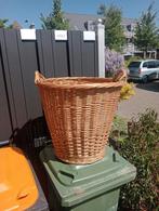 Rieten mand, Ophalen, Gebruikt, Rechthoekig, Riet