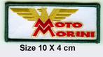 MOTO MORINI logo patch voor 350 500 660 Cosaro 1200 Veloce, Nieuw