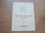 OSCAR BOLCK - SONATINES OPUS 30, Ophalen of Verzenden, Gebruikt, Artiest of Componist, Klassiek