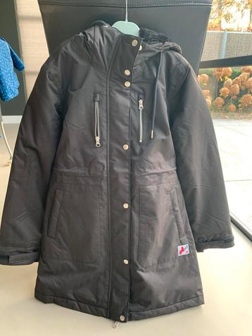 Danefae Inge Winterjas Zwart - Heerlijk Warm en Nieuw! beschikbaar voor biedingen