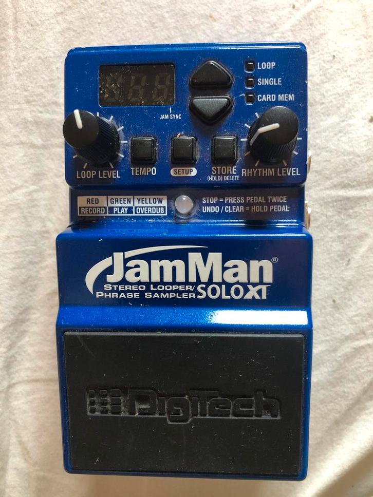 Digitech JamMan Solo XT Looper Pedaal, Muziek en Instrumenten, Effecten, Gebruikt, Overige typen, Ophalen of Verzenden