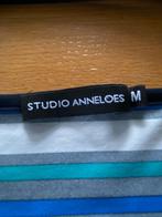 J369 Studio Anneloes maat M=38/40 lange jurk Blauw/groen/wit, Kleding | Dames, Maat 38/40 (M), Studio Anneloes, Blauw, Ophalen of Verzenden