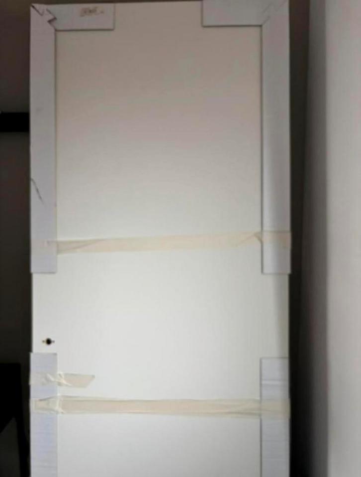 Svedex opdekdeuren wit 4x geluidswerend 1x standaard, Doe-het-zelf en Verbouw, Deuren en Horren, Zo goed als nieuw, Binnendeur