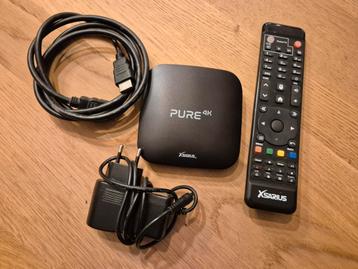 Iptv kastje xsarius pure 4k beschikbaar voor biedingen