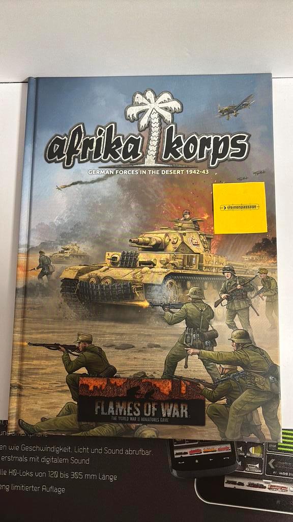 Nieuw! Flames of War | Afrika korps Book, Hobby en Vrije tijd, Wargaming, Nieuw, Historisch, Boek of Catalogus, Ophalen of Verzenden
