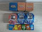 Pokémon diverse lege tins, Hobby en Vrije tijd, Verzamelkaartspellen | Pokémon, Ophalen of Verzenden, Zo goed als nieuw, Overige typen