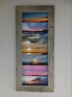 Schilderij met echte luchtfoto's., Ophalen of Verzenden