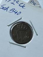Schitterende halve cent 1846, Postzegels en Munten, Koningin Wilhelmina, Overige waardes, Ophalen of Verzenden, Losse munt