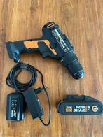 Worx WX170.6 Boor- en Schroefmachine - Zo goed als nieuw, Doe-het-zelf en Verbouw, Gereedschap | Boormachines, Variabele snelheid