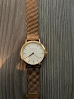 Rosefield goudkleurig horloge, Ophalen of Verzenden, Gebruikt, Staal, Overige merken