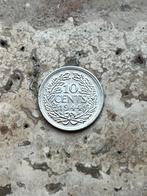 10 cent 1944 EP Wilhelmina, zeer mooie kwaliteit, Postzegels en Munten, Munten | Nederland, Zilver, Ophalen of Verzenden, 10 cent