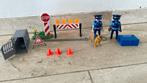 Playmobil politiewegversperring - 6924, Ophalen of Verzenden, Zo goed als nieuw