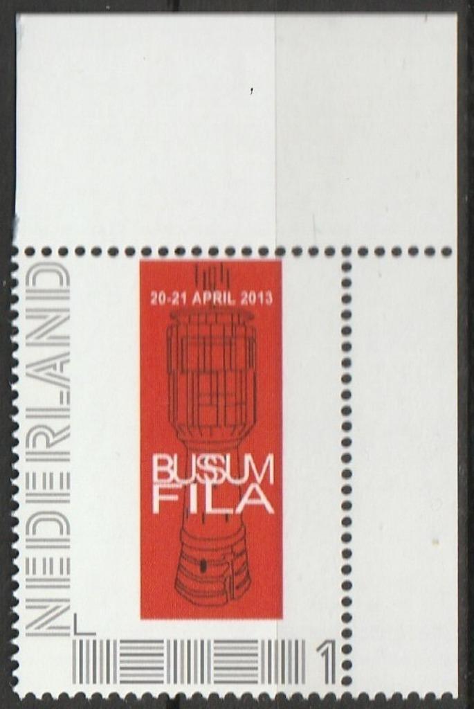 Persoonlijke postzegel filatelie Bussum Fila hoekstuk pf, Postzegels en Munten, Postzegels | Nederland, Postfris, Na 1940, Verzenden