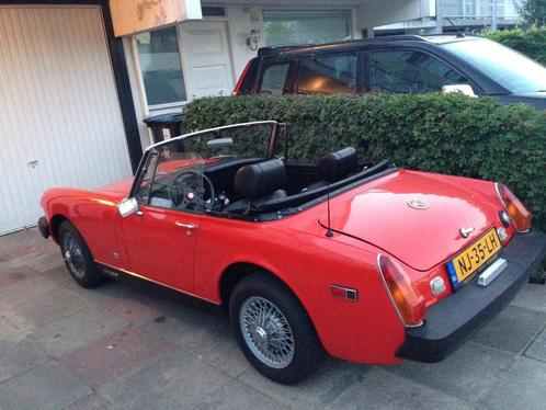MG Midget 1.5 1975 Rood (prijs verlaagd!), Auto's, MG, Particulier, Midget, Benzine, Cabriolet, Handgeschakeld, Geïmporteerd, Rood